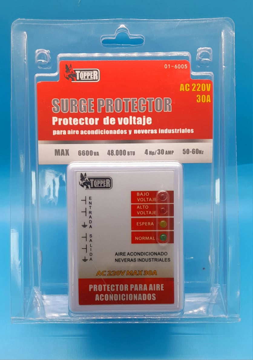 TOPPER Protecter Voltage 01-6005 AC 220V 30A