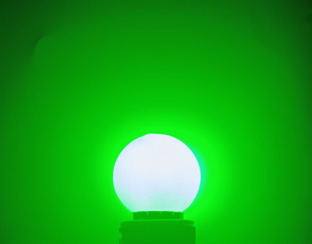 Bulb LED Screw 1W G45 Mini Round Colour