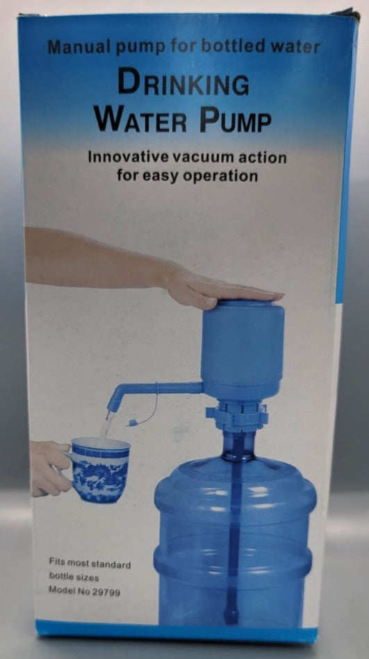 Water Bottle Pump Manual ABC-4711