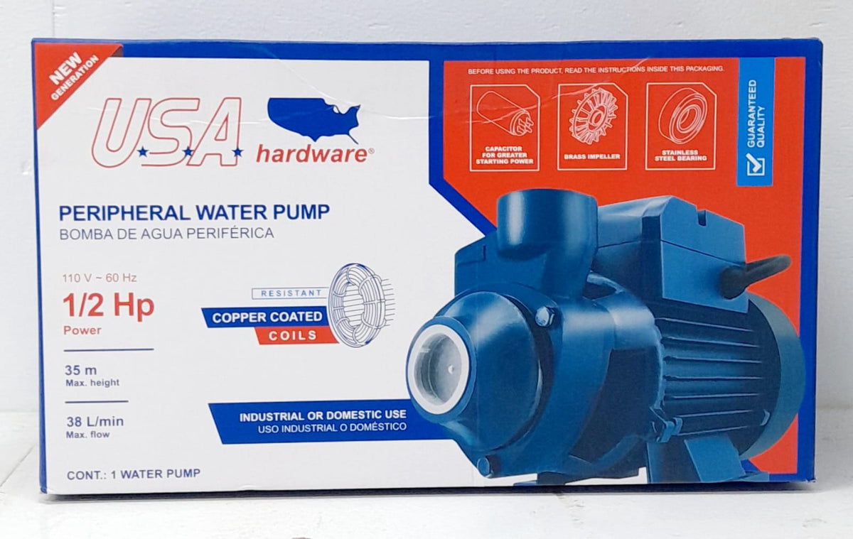USA HARDWARE Water Pump 1/2HP DB60G 110V