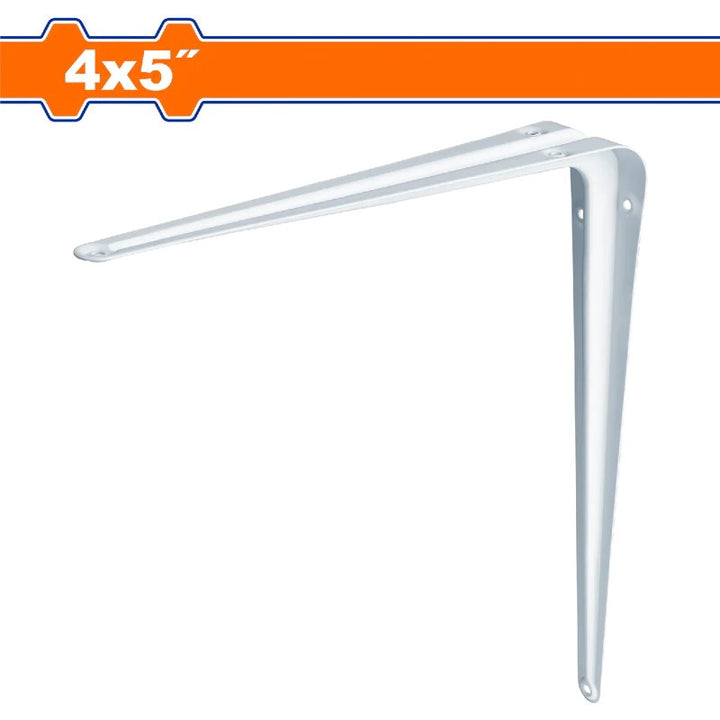 WADFOW Shelf Bracket White WZJ1304 4X5 Sold Each