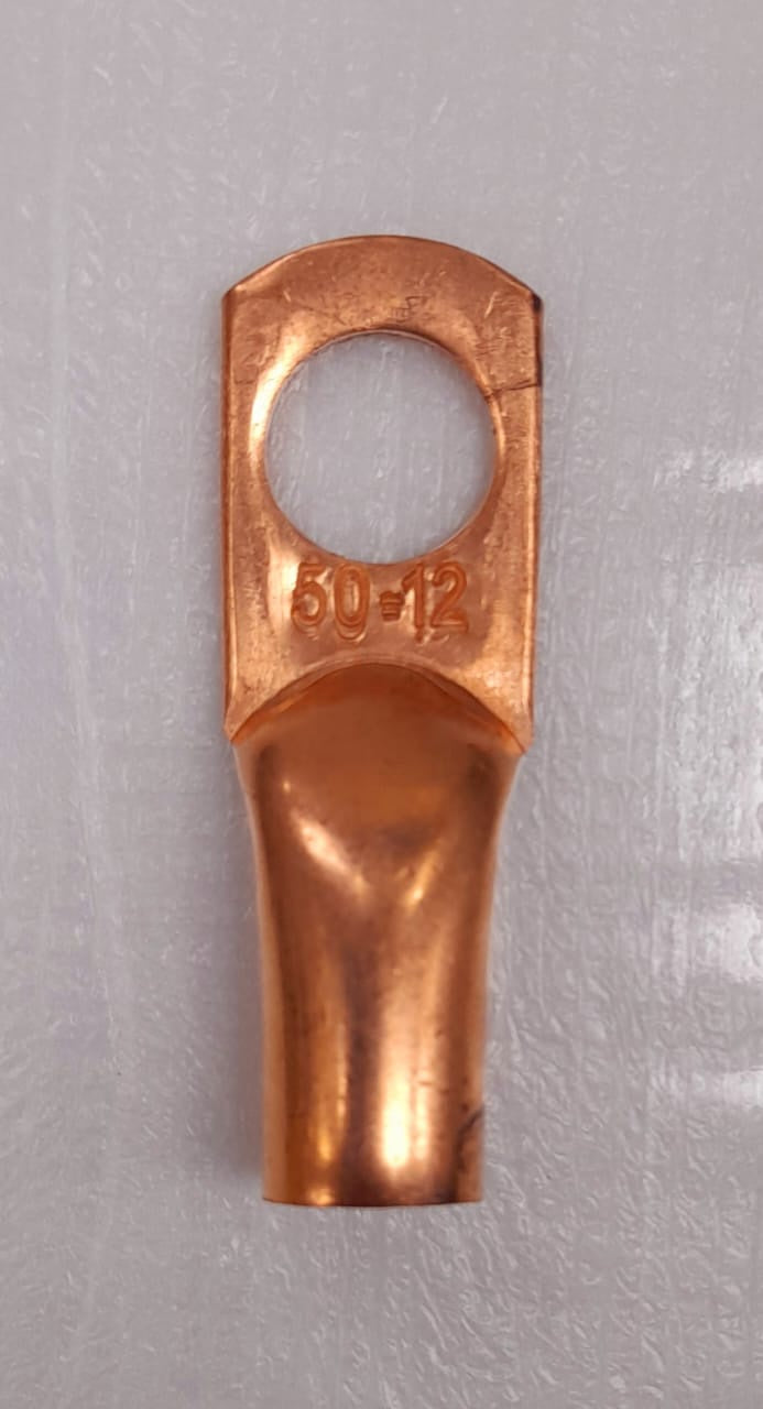 Cable Lug Terminal SC50-12 Copper Sold Each