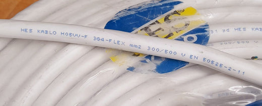 HES Cable 4MM 3C Round Flex Turkey Yard