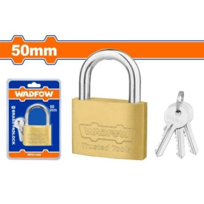WADFOW Padlock 50MM Brass WPD1450