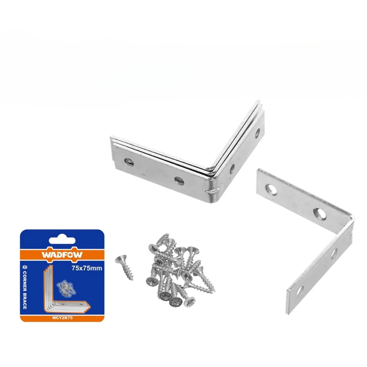 WADFOW Angle Corner Bracket 4PCS Set 75X75MM WCY2K75