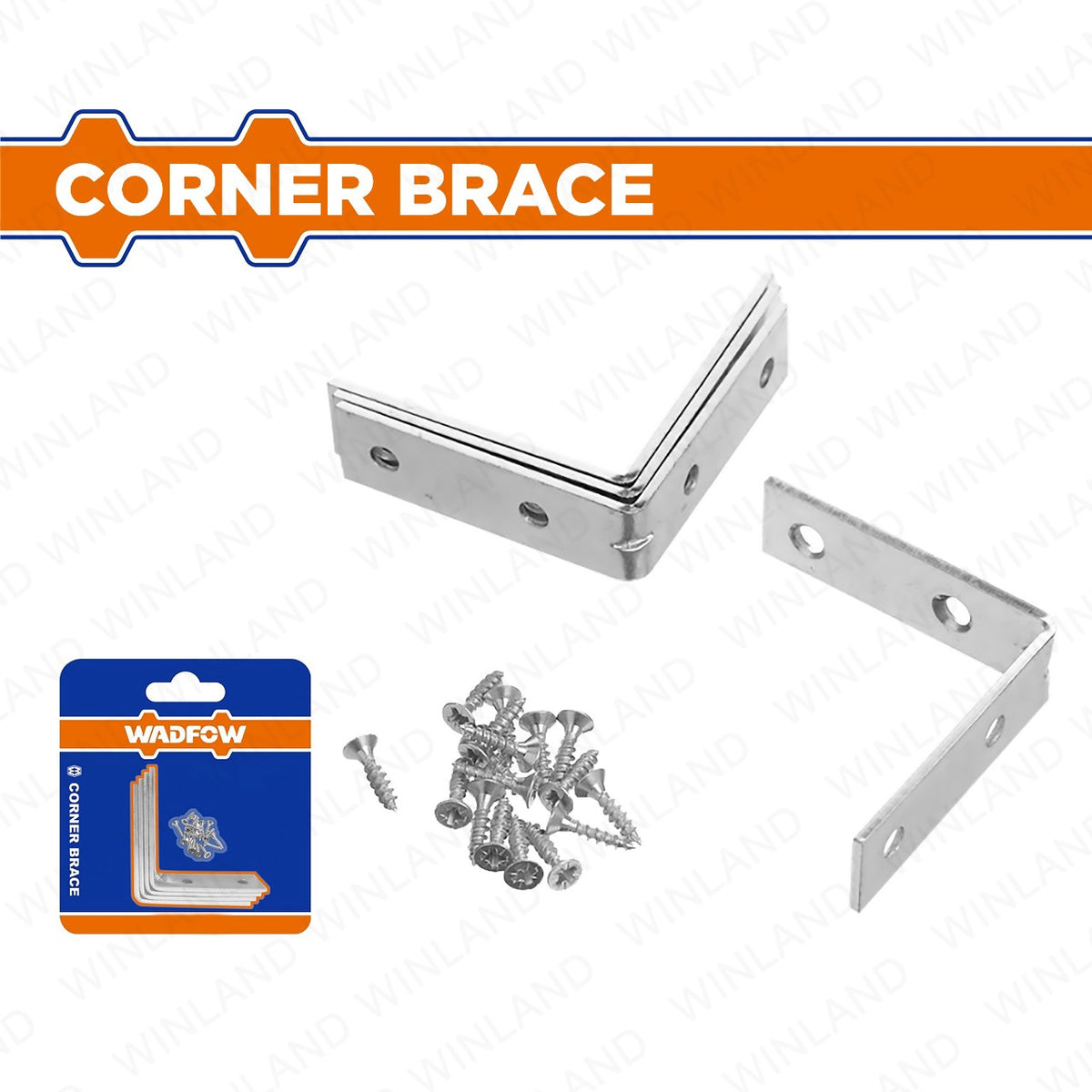 WADFOW Angle Corner Bracket 4PCS Set 100X100MM WCY2K10