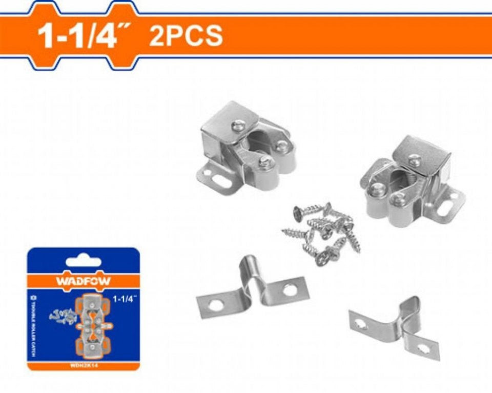 WADFOW Roller Ball Catch 2PCS Pk WDH2K14 Galvanize Surface