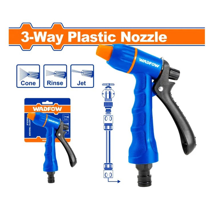 WADFOW Hose Nozzle 3 Patterns WSN1E03