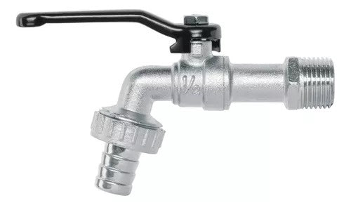 WADFOW Bib Cork 1/2" Metal Black Lever WVB3812
