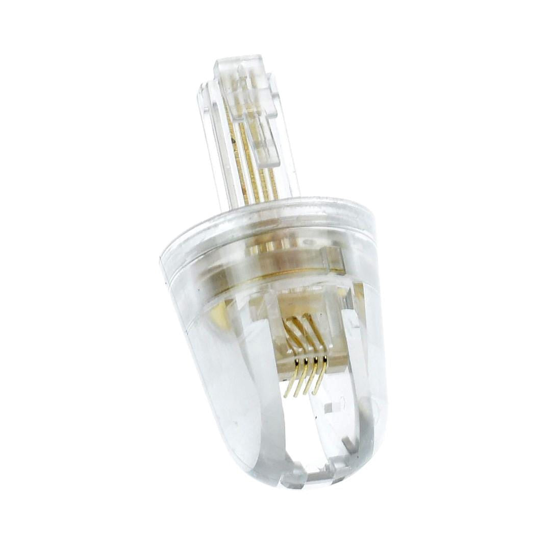 BLASTKING Telephone Plug Twist Top I-T70-327 Clear