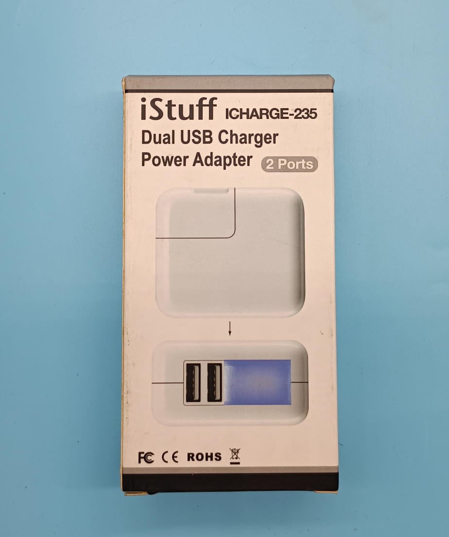 ISTUFF USB Adaptor 2 Way ICHARGE-235