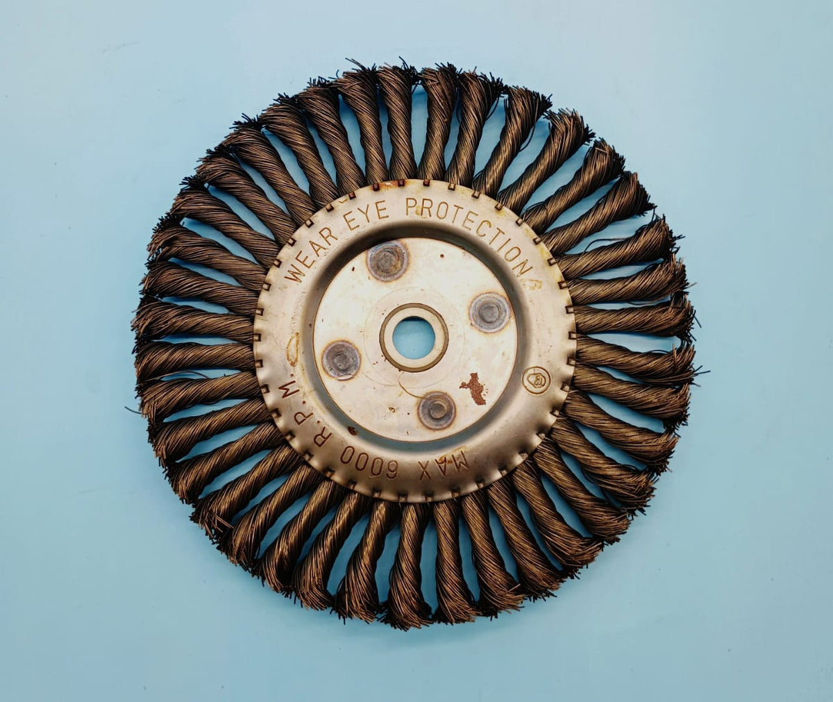Wire Brush Disc 8" Uyustools Twisted EBR108