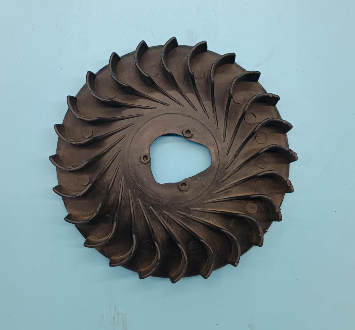 Generator Rotor Fan 2KW Plastic Black