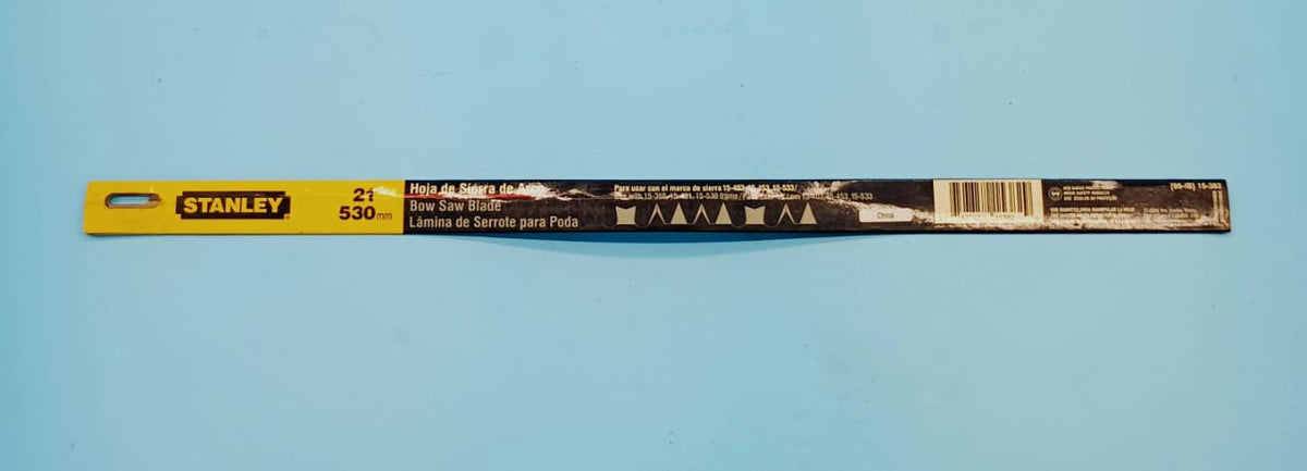 STANLEY Blade Bow Saw 21" 15-382 530MM