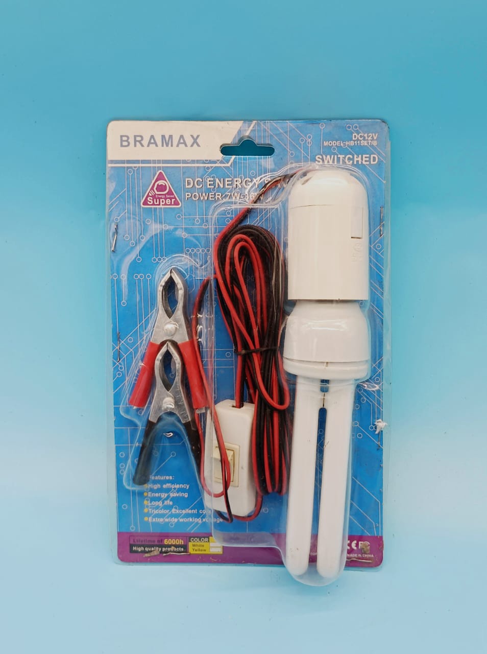 BRAMAX Bulb Energy 12V 2U W/SOCKET HB11SET/B