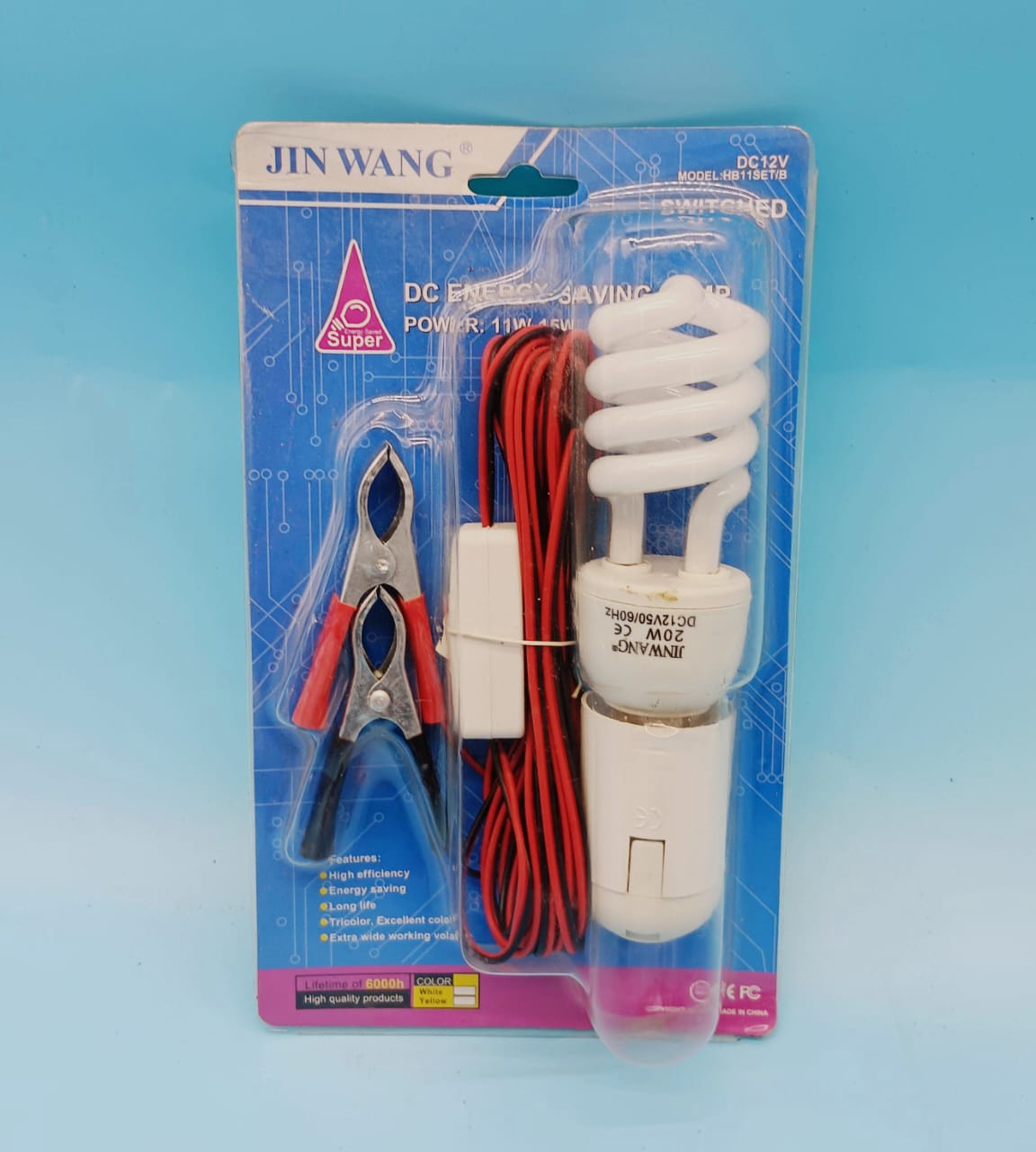 Bulb Energy Jin Wang 12V Spiral W/SOCKET HB11SET/B