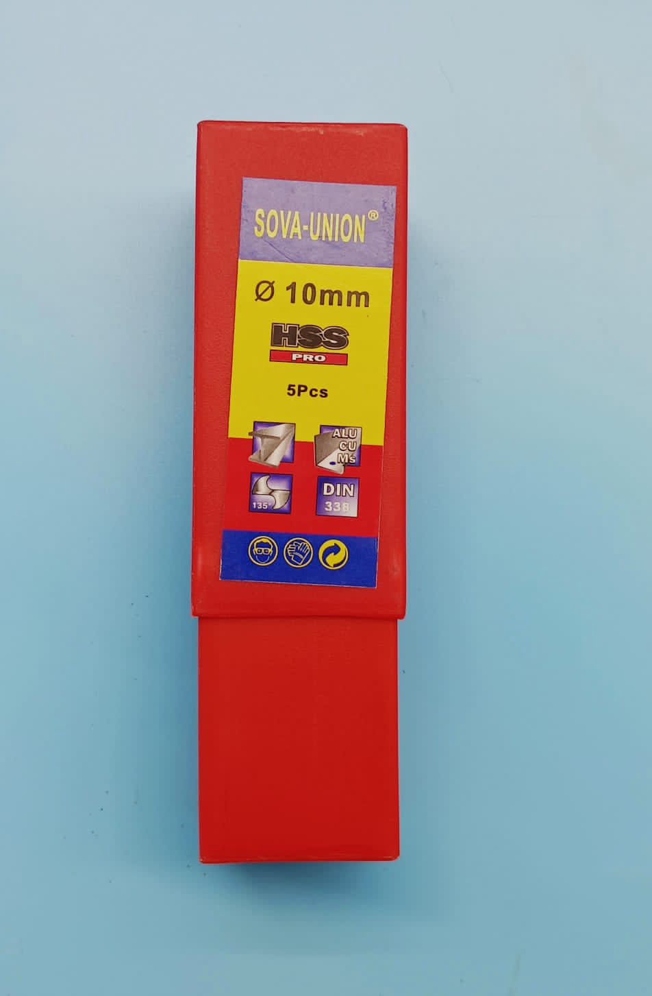 Drill Bit 10MM Metal Sova Union Sold Each