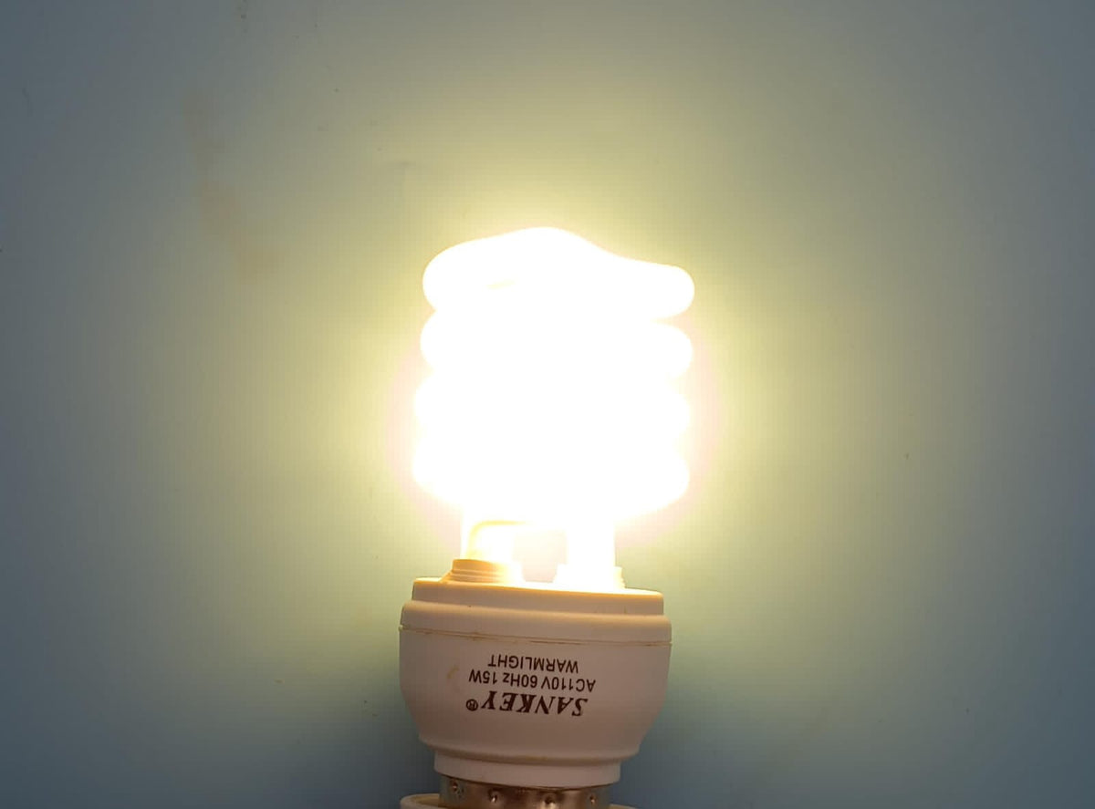 SANKEY Bulb Energy 110V 15W Spiral Warm White