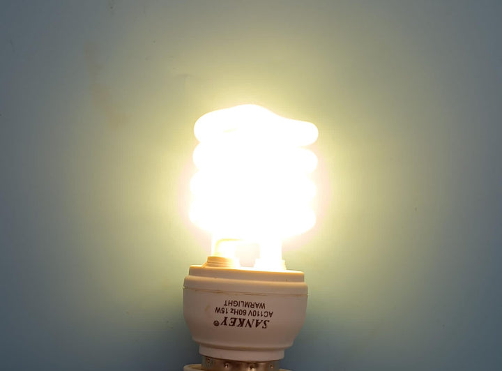 SANKEY Bulb Energy 110V 15W Spiral Warm White