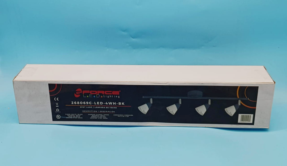 G FORCE Spot Lamp LED Gforce 4 Bulb Track 268069C