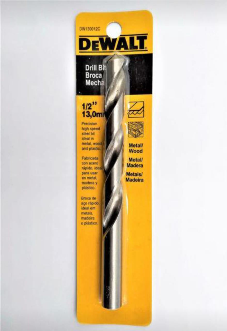 DEWALT Drill Bit Metal 1/2" DW130012C