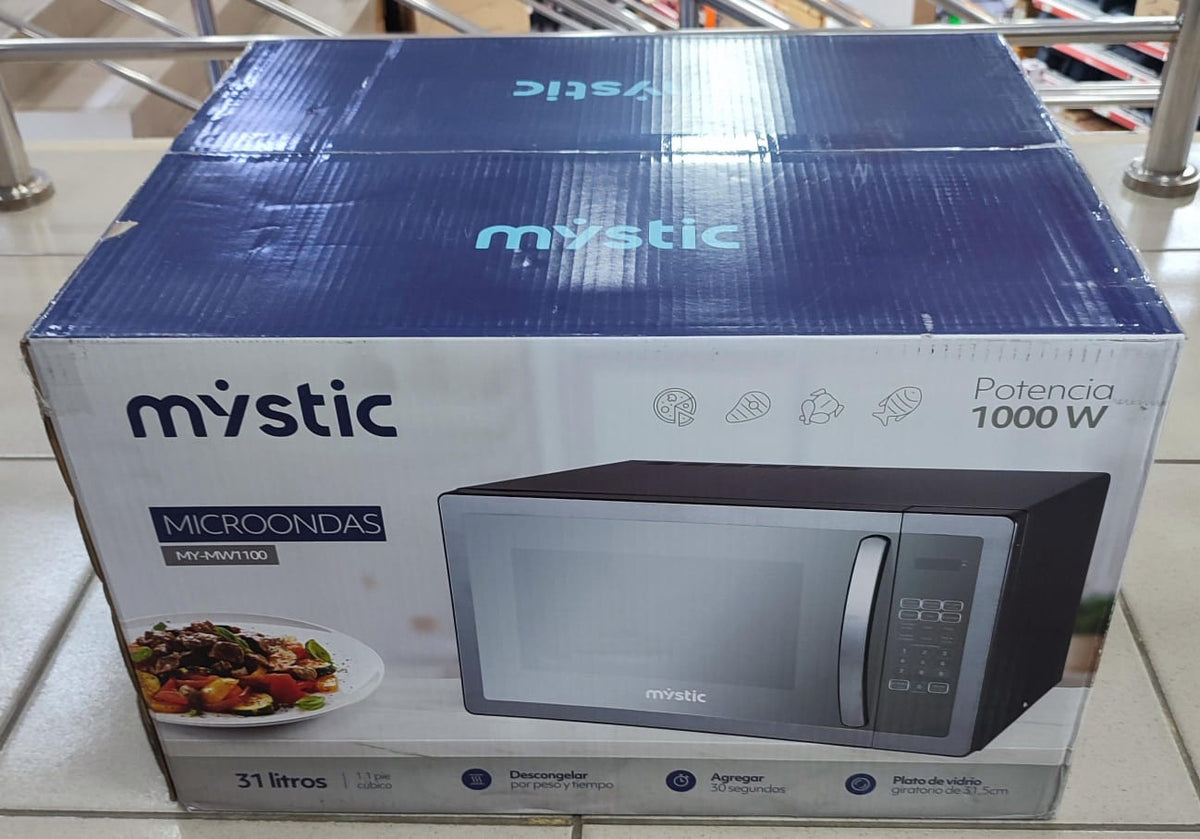 MYSTIC Microwave 1.1CF MY-MW1100 1000W Silver