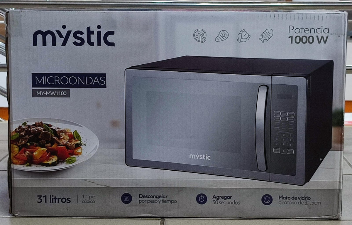 MYSTIC Microwave 1.1CF MY-MW1100 1000W Silver
