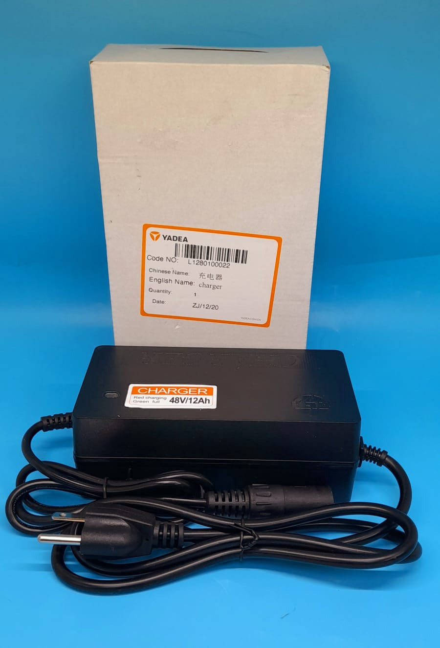 YADEA E/BIKE Charger 48V/12AH Xch L1280100022