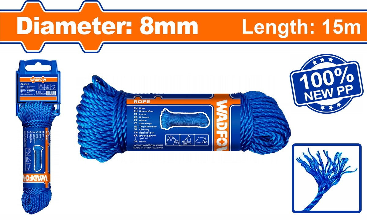WADFOW Rope 8MM 15METER WRZ1308