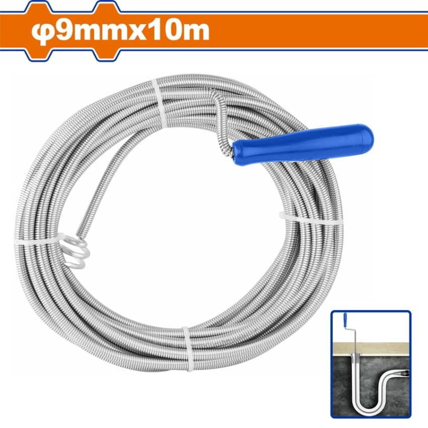 WADFOW Drain Snake Auger Spring 10M WDD2310