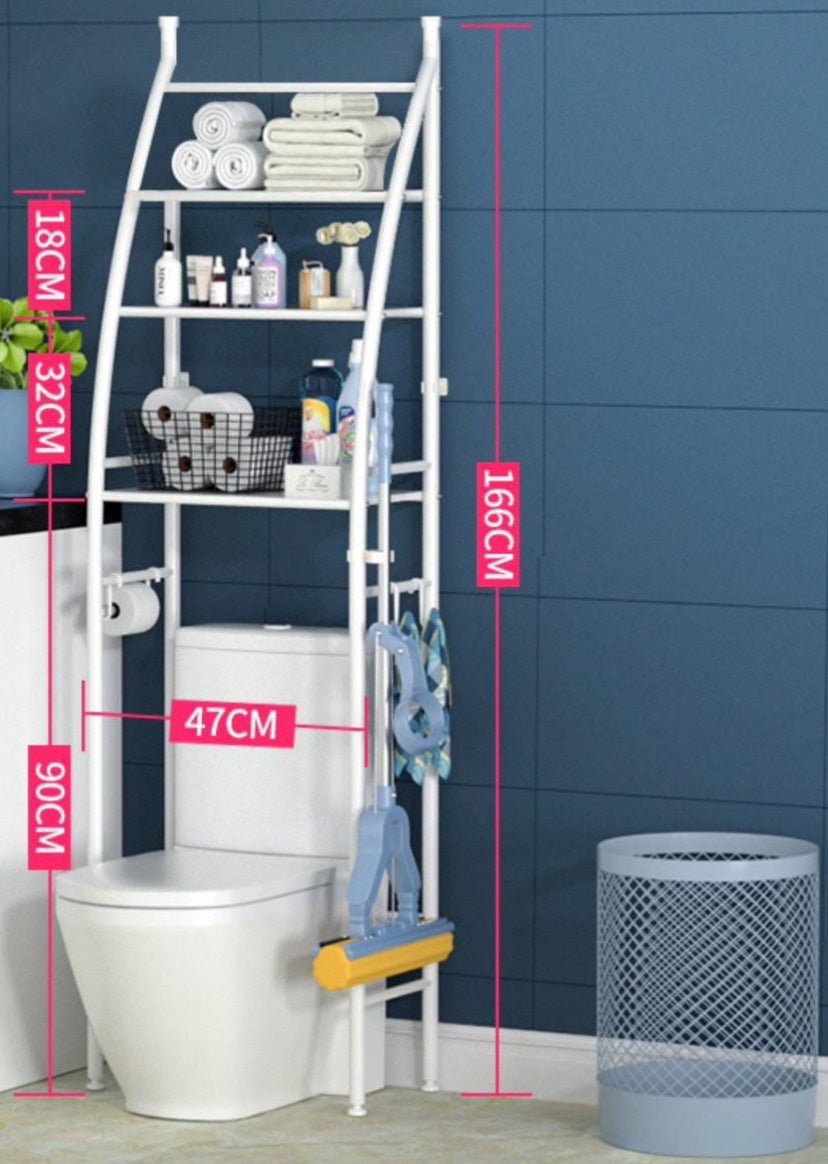 Washing Machine Rack 3 Shelf White YP-103