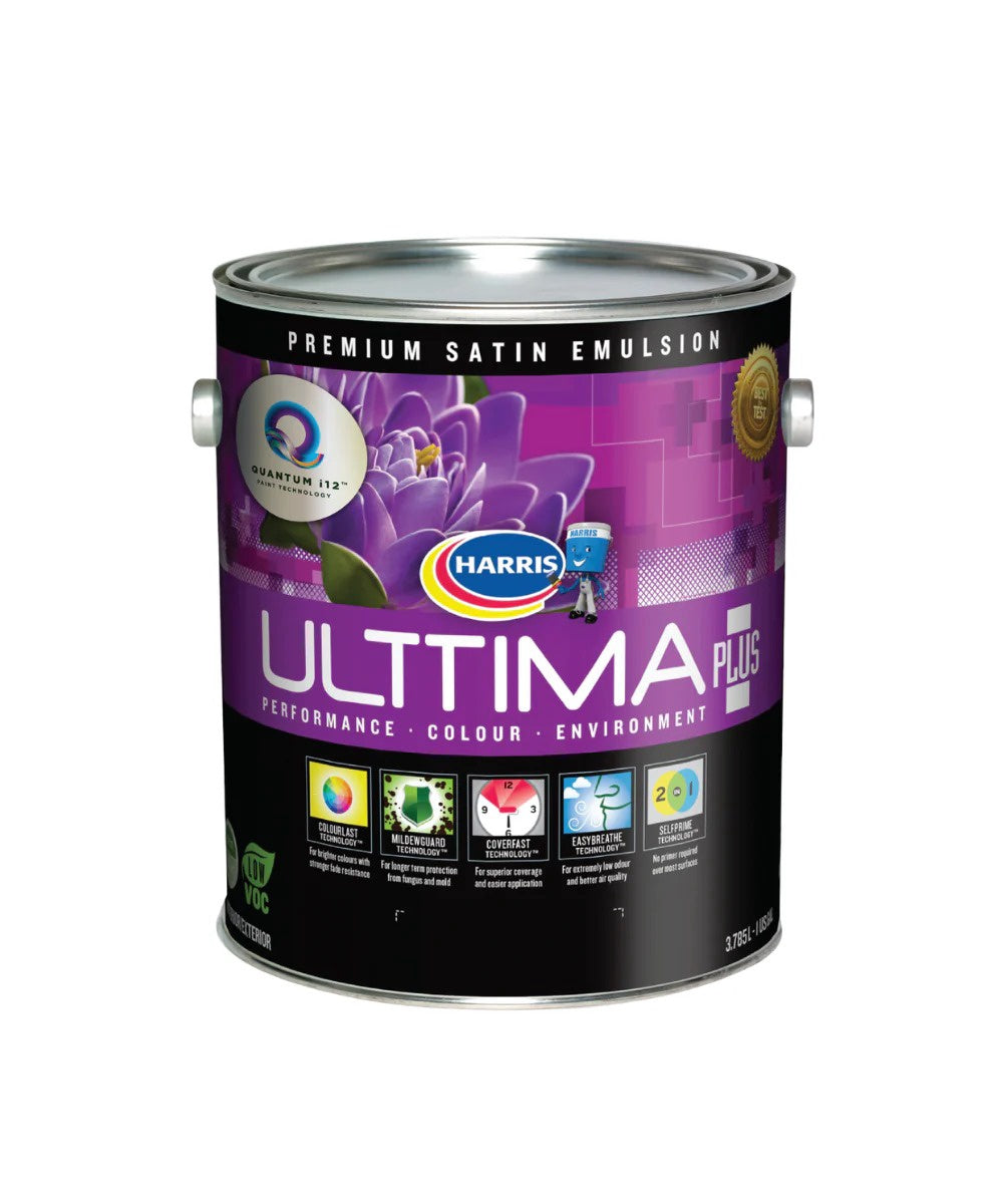 HARRIS Paint Ultima Satin Emulsion White
