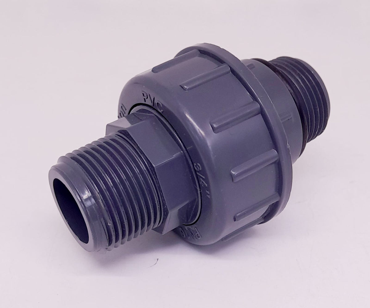 PVC Union 3/4" Male Threaded Penguin