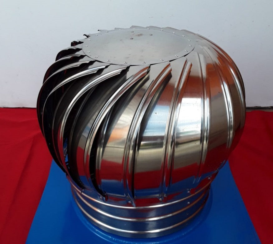 Fan 16" Roof Extractor Stainless Steel Wind
