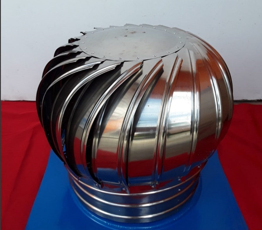 Fan 24" Roof Extractor Stainless Steel Wind