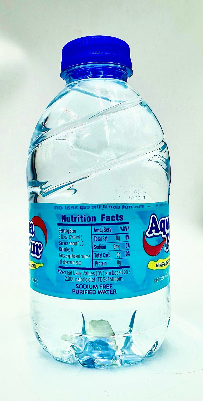 AQUA PUR Mineralized Water 11.2FL OZ 330ML