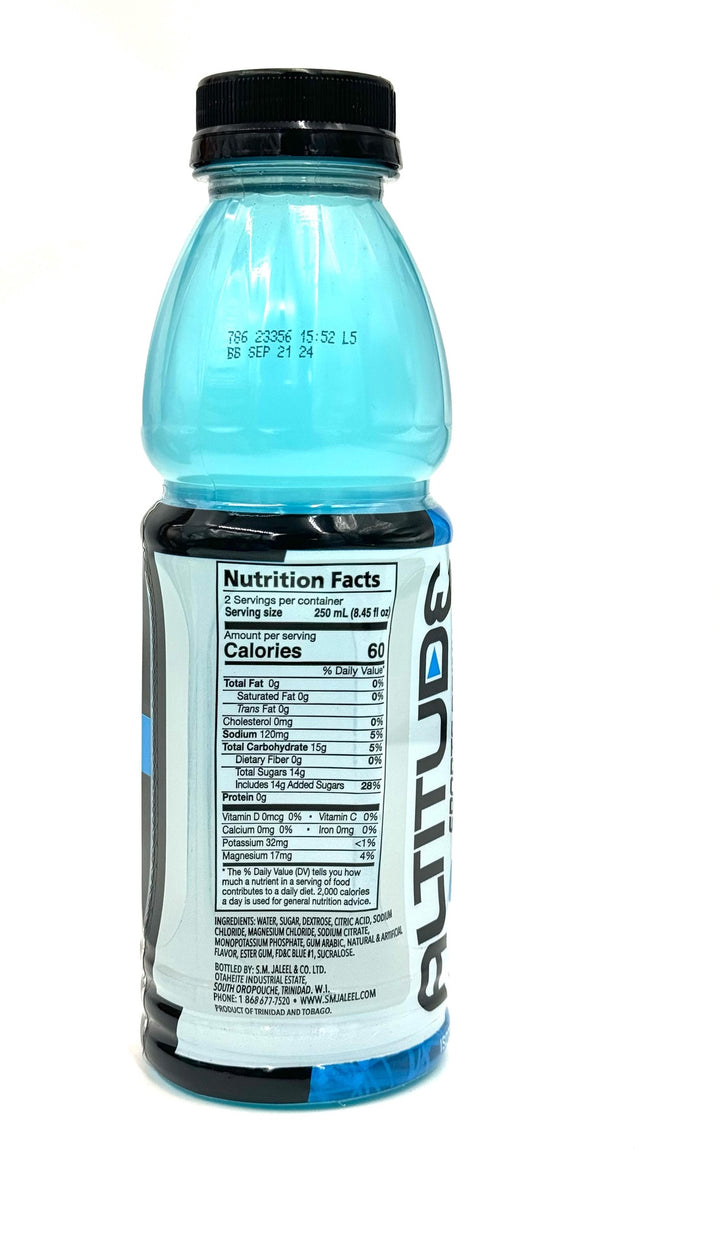 ALTITUDE Sports Drink Blue Frost Flavor 500ML 16.9FL OZ