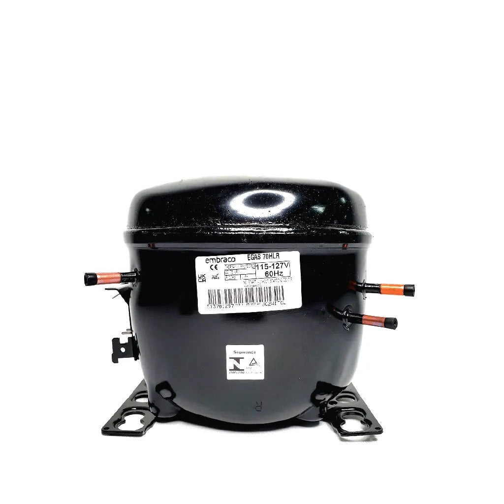 EMBRACO Fridge Compressor 1/5 HP 110V R134A Egas 70HLR