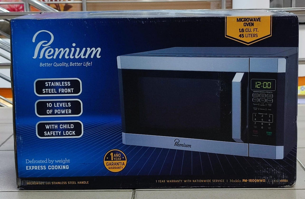 PREMIUM Microwave PM-1600MWO 1.6CF Stainless Steel