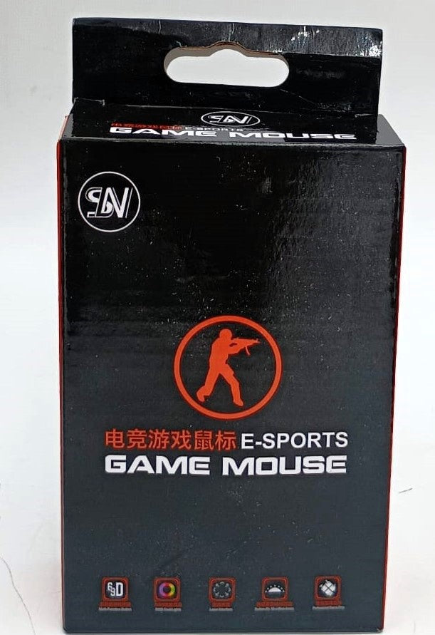 GENERIC Computer Mouse Optical USB E-SPORTS Game Sn Lighted