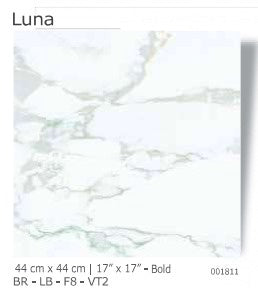Tile Ceramic 17X17 Luna 43X43