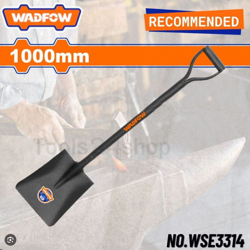 WADFOW Spade Metal Square Mouth Black WSE3314