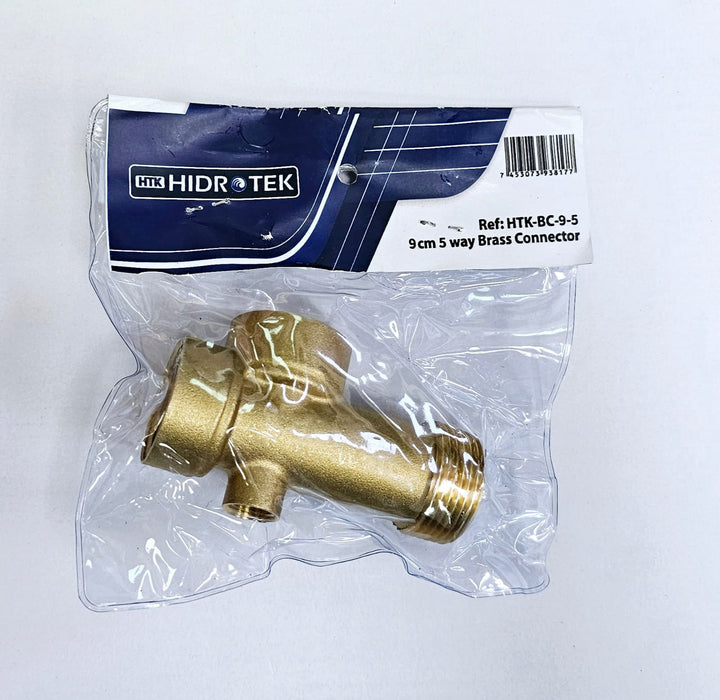 HIDROTEK Connector Brass HTK-BC-9-5 5 Way for Pump