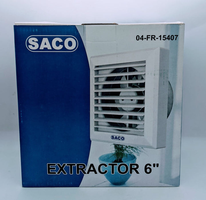 SACO Fan Extractor 6" 04-FR-15405 Window