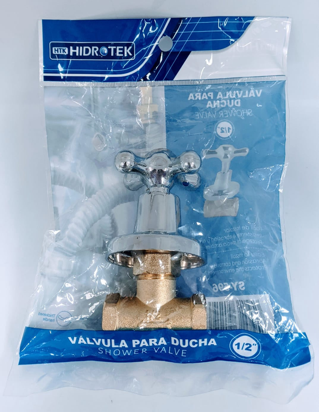 HIDROTEK Shower Valve 1/2" X Head Chrome SY-596