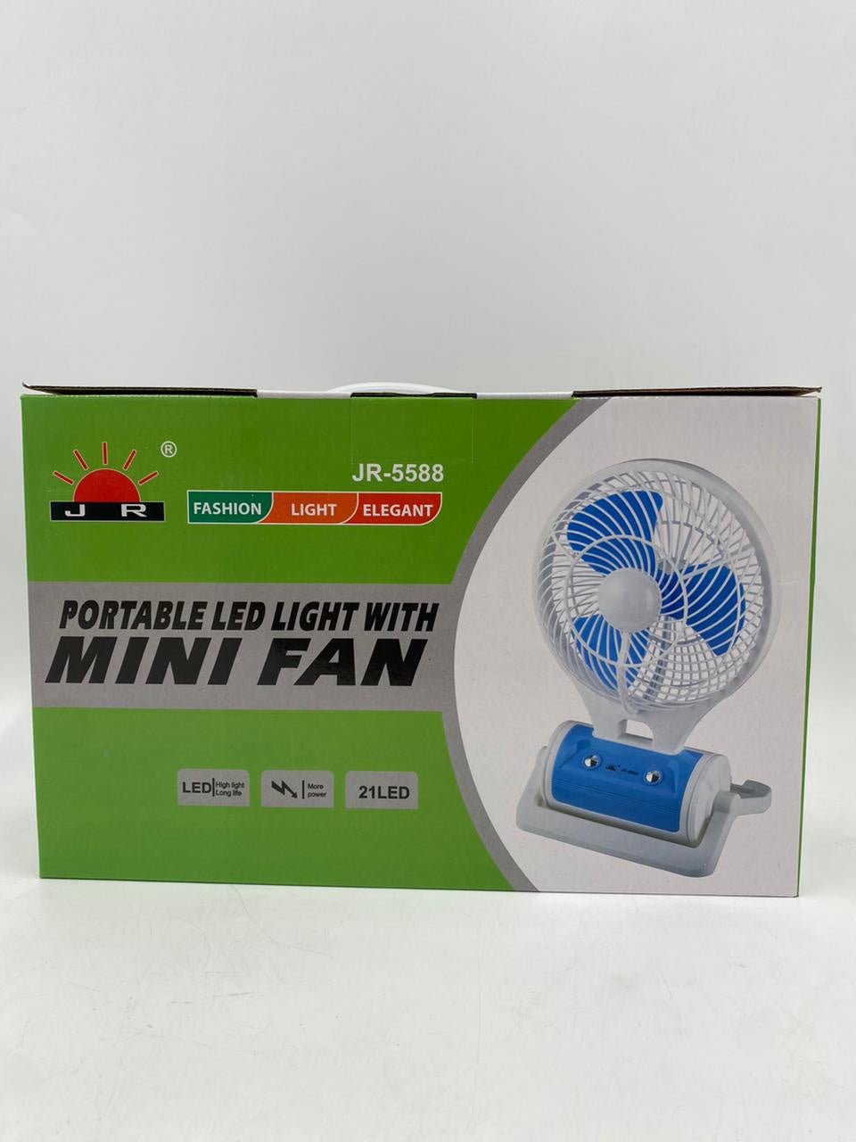 GENERIC Fan JR-5588 Portable Mini Rechargeable