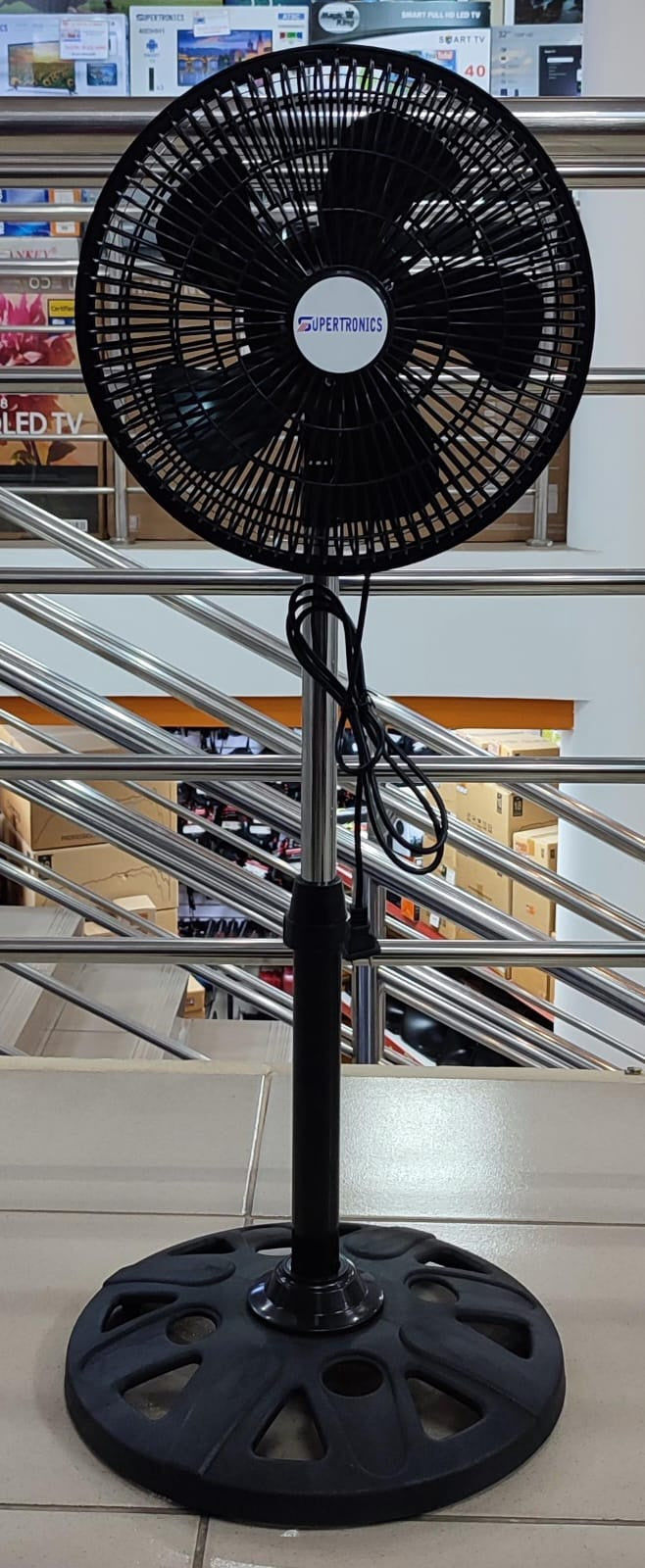 SUPERTRONICS Fan 12" Stand 12" SS-1201PGB 110V