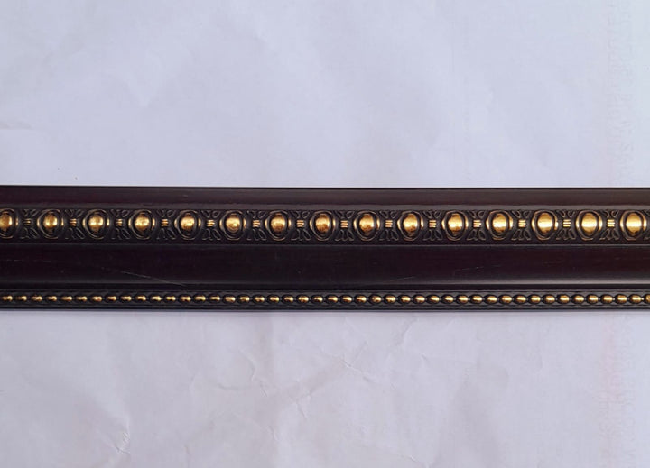 Moulding Decorative Brown & Gold 3METRE X