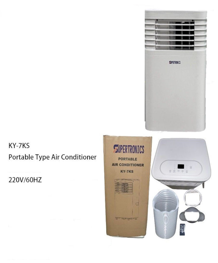 SUPERTRONICS Air Conditioner Supertronic KY-7KS 7000BTU Portable 220V