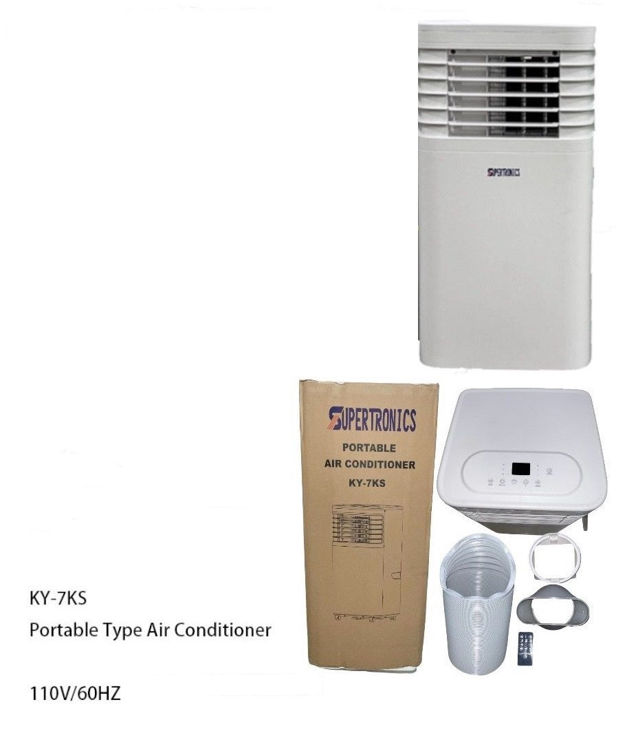 SUPERTRONICS Air Conditioner Supertronic KY-7KS 7000BTU Portable 110V